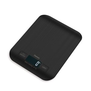 Fissman Elektroninės virtuvės svarstyklės juodos spalvos