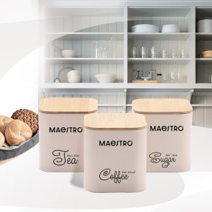 Birių produktų indų rinkinys Maestro IVORY