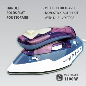 Kelioninis lygintuvas Maestro 1100W MR-317T